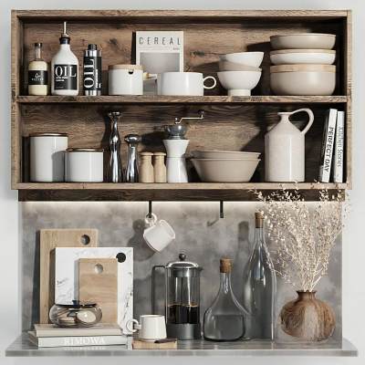 厨房用品配件 陶瓷瓶罐 切菜板 砧板 干枝花艺盆栽 咖啡杯